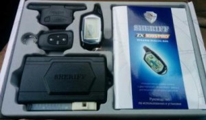 описание сигнализации Sheriff ZX-1095