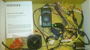 установка сигнализации Sheriff APS-2600